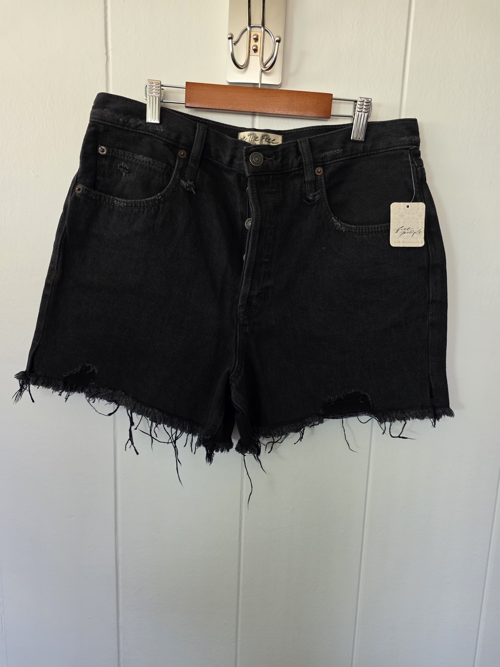 Free People Denim Cutoff Shorts Size 30 NWT